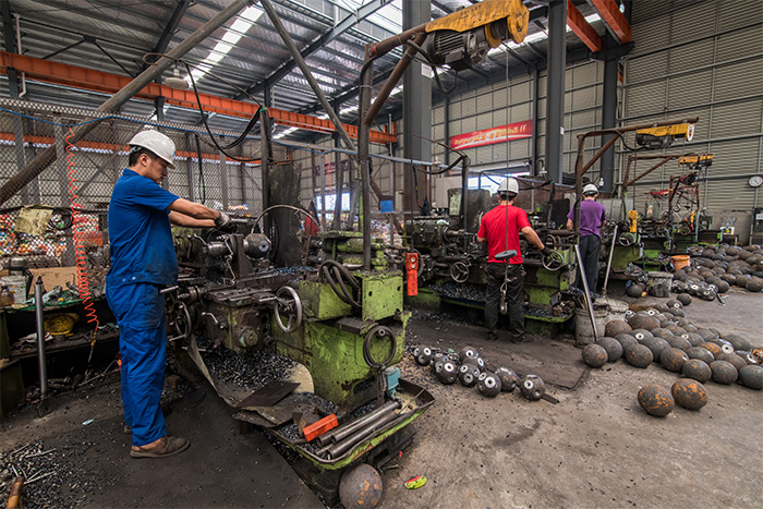 石景山网架配件车间